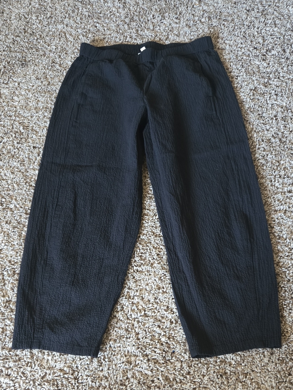 Eileen Fisher Organic Cotton Lantern Pant Ankle Length - Picture 5 of 10
